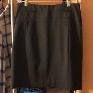 Express Black Business Attire Skirt